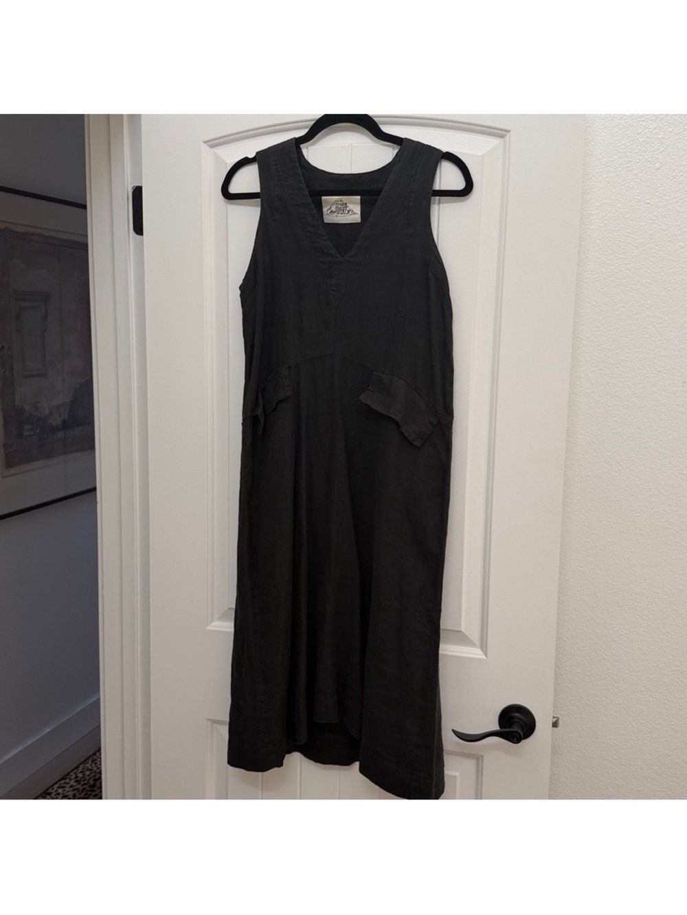 SUGAR CANDY MOUNTAIN 100% LINEN THE KARINA DRESS MSRP $228 - Picture 3 of 9